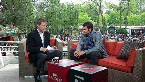 Roger Federer Day 1 #RG13